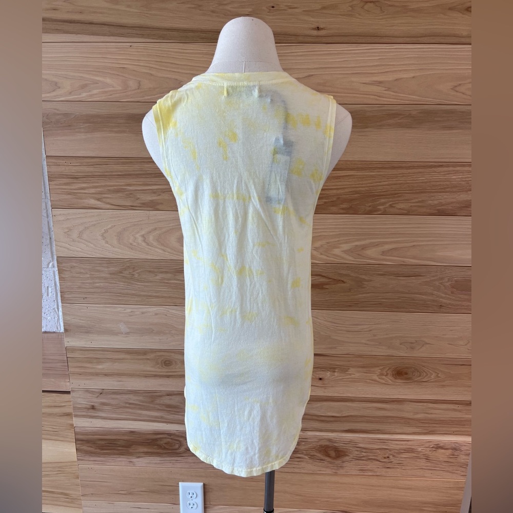 NWT Soul Cycle Rainbow Soul Tiedye Tank, Yellow, MEDIUM - Picture 6 of 7